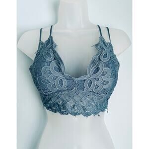 Anemone Bralette Blue Large Lace